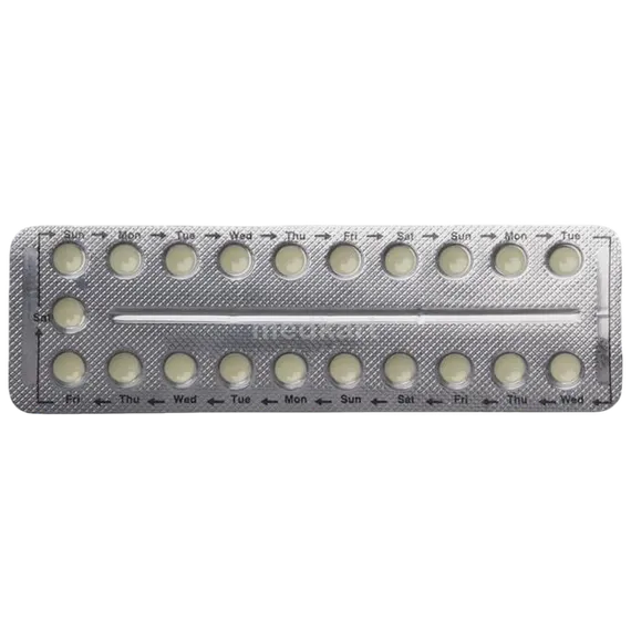 ginette 35mcg tablet 21's